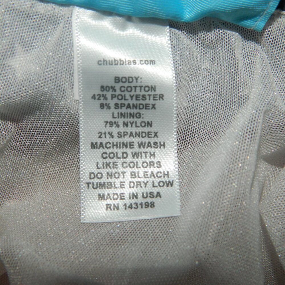 Chubbies American Flag Swim Trunks USA 5.5" Inseam Size L (V-41) - Picture 7 of 7